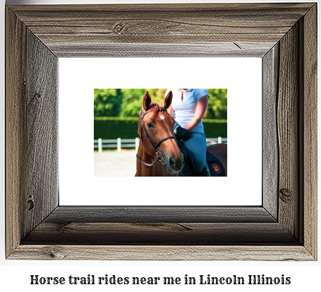 horse trail rides near me in Lincoln, Illinois